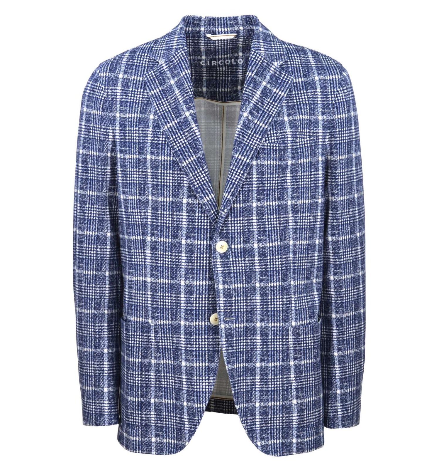 CIRCOLO 1901 blu uomo giacca blazer principe di galles blu 1901 CN1850 BLU d02cde CIRCOLO 1901 blu uomo giacca blazer principe di galles blu 1901 CN1850 BLU d02cde