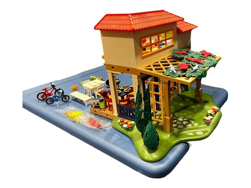 Playmobil 4857 Summer Vacation House Cabin Excellent Used Condition Complete - Picture 8 of 11