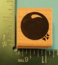 BOLD BALLOON Rubber Stamp by JRL Design