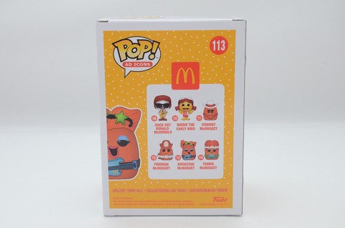 Funko McDonalds Rockstar McNugget #113 New in Box - Picture 3 of 6