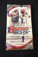 2024 Bowman's Best Baseball Factory Sealed Hobby Box