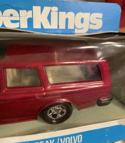 VIntage MATCHBOX Superkings K-74 VOLVO Estate Deep Red w/ unused DECALS !! - Foto 5 di 20