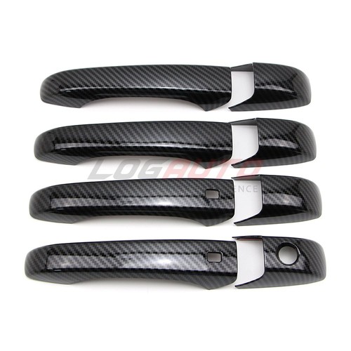 Cubierta de manija de puerta con aspecto de carbono inteligente para Jeep Compass / Dodge Caliber 2007-2012 - Imagen 2 de 5