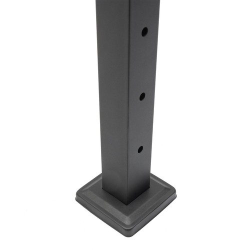 36 Inch Cable Railing Post L-drilled Post 304 Stainless Steel Black New USA - Picture 12 of 16