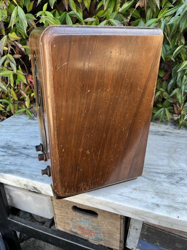 Rare Vintage 1938 Zenith Art Deco Radio 5-S-228 For Restoration - Picture 6 of 18