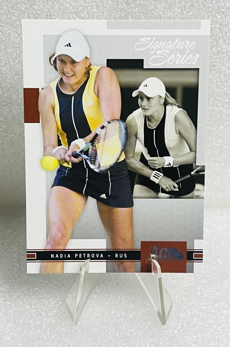 🔥 Nadia Petrova ❤️ (2005 Ace Authentic Series 12), Tennis 🔥 Nadia Petrova ❤️ (2005 Ace Authentic Series 12), Tennis