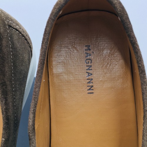 Magnanni Marbella - Torba Suede Bit Loafers Size 9.5 M - Rubber Sole - Picture 9 of 17