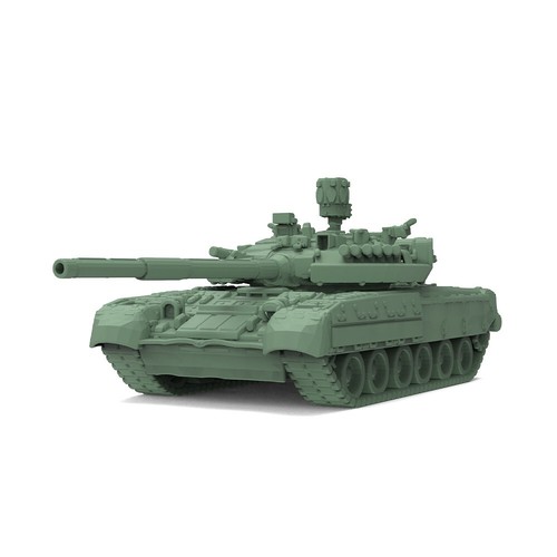 SSMODEL V2.0 1/200 Military Model Kit Russia T-80UM-1 Main Battle Tank GAMES - Picture 2 of 5