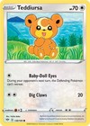 Teddiursa 138/189 Swsh03: Darkness Ablaze