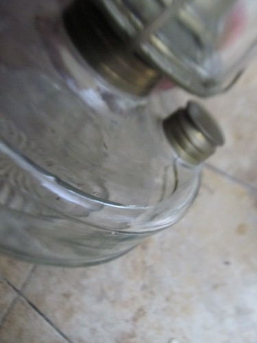 Great MATCHED PAIR of Large Original Antique Victorian Kerosene Oil Lamps, c1890 - Picture 14 of 15