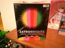 Astrobrights Colored Cardstock, 8-1/2 x 11 Inches, Assorted Vintage Colors, Pack