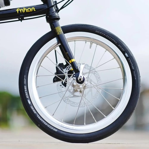 16in 349 Alloy Wheelset 30mm 11S for Folding Bike Wheelset 6 Pawls Hub Disc - Picture 4 of 31