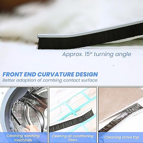 3 Pcs Crevice Cleaning Brush New Multifunctional Gap Cleaning Brush Bathroom Gap - Picture 4 of 7