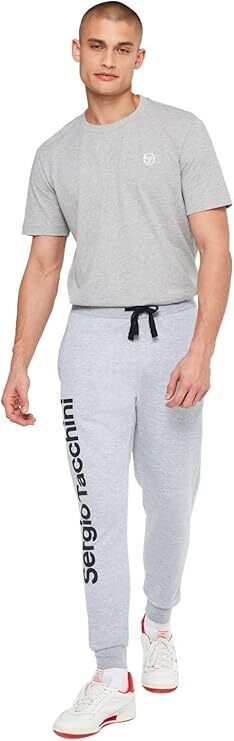 Спортивные брюки Sergio Tacchini Nizard- Серый/Меланжевый/Черный, 3XL