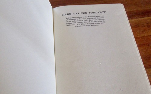 MAKE Way For TOMORROW ~ L. H. Evers. TRUE 1st Edition HbDj 1960 UNread in MELB - Imagen 8 de 12