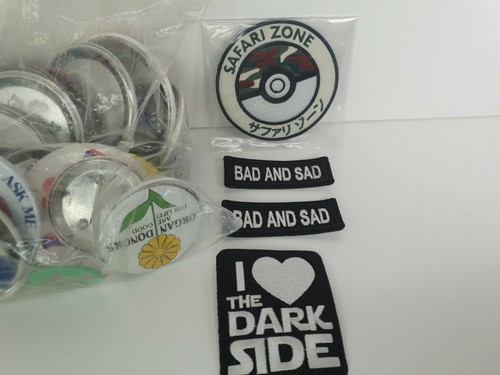 Vintage Knopf und Patch Konvolut Verschiedenes 70er 80er 90er - Bild 4 von 9