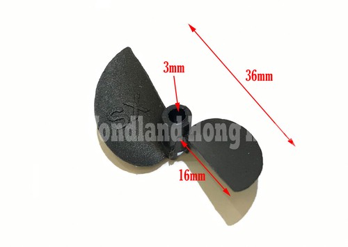 757-059 NQD Speed Boat Spare Part Propeller Only SX Left Size 10pcs - Picture 2 of 3