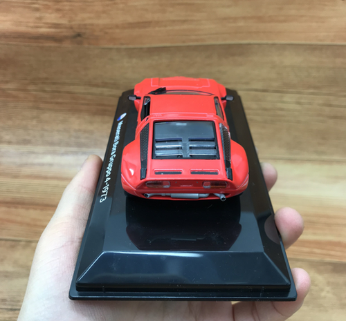 1/43 Scale Maserati Bora Gruppo 4 1973 Red Color Alloy Diecast Model Car - Picture 9 of 9