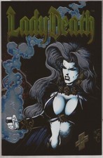 LADY DEATH II: BETWEEN HEAVEN & HELL #1 – CHROMIUM COVER – PULIDO - HUGHES