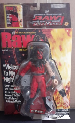 WWE Jakks Pacific 2003 Raw 2003 Uncovered KANE Actionfigur Walmart Exclusive - Bild 1 von 3