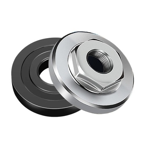 Sturdy Inner Outer Flange Nut Set Tough Hexagon Nut Pressure Plate Woodworking - Picture 8 of 15
