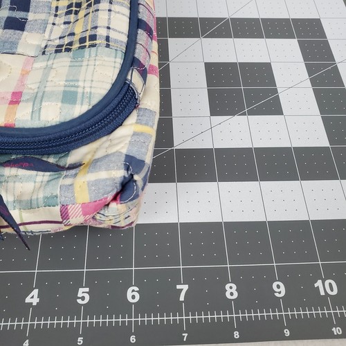 DONNA SHARP Convertible Clutch/Crossbody Patchwork Quilted Wallet Purse 11x6x3 - Picture 9 of 21