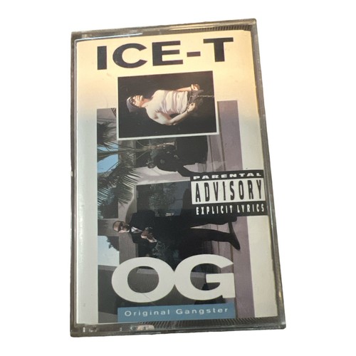 Ice-T Original Gangster Cassette, HX Pro, 1991 Sire, 26492-4, EX Condition