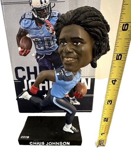 PRECIOUS L GEMS❣️CHRIS SANDERS❣️NFL❣️ Chris Sanders Titans Signed 1997 Leaf Donruss 8x10 Football