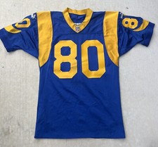 Vintage 1999 Isaac Bruce St Louis Rams Game Worn Jersey Puma Signed Rare NFL HOF