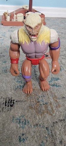 Vintage Thundercats Slith Figure w/ Axe Complete & Monkian 1985 LJN Lot Of 2 - Picture 6 of 15