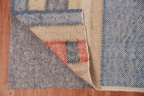 Reversible Kilim Kelim Rugs Handwoven Tribal Turkish Square Carpets 9x9 ft - Picture 8 of 13