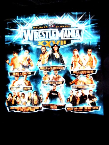 WRESTLEMANIA XXVII Shirt (Size SMALL) - Picture 4 of 4