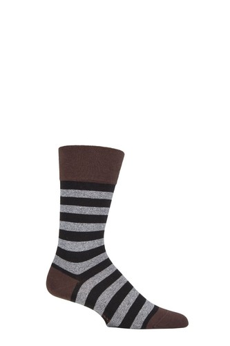 Falke Men's Socks Sensitive London Striped Cotton Various Colours/Sizes - 1 Pack - Picture 6 of 11