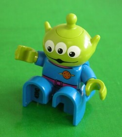 Lego DUPLO #5658 2010 TOY STORY Pizza Planet Truck (Buzz Lightyear, Alien) RARE