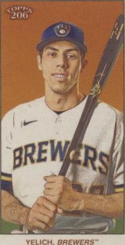 2021 Topps 206 Series 6 - Christian Yelich #34 - 1 of 1