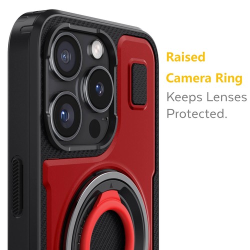 Para Apple iPhone 14/14+/14 Plus/14 Pro/Pro Max Estuche Rígido Anillo Soporte Cubierta - Imagen 24 de 30