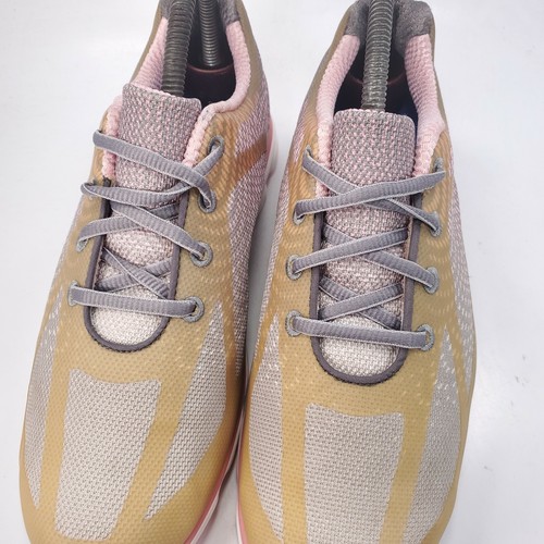 Footjoy Empower US Lace Up Athletic Golf Shoe Womens Size 9.5 White Pink Gray - Picture 8 of 9