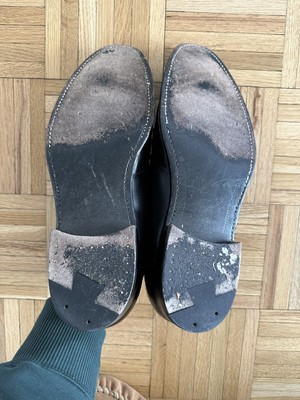 Alden Black Calfskin