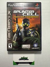 Tom Clancy's Splinter Cell: Pandora Tomorrow PS2 Game - Good Condition CIB