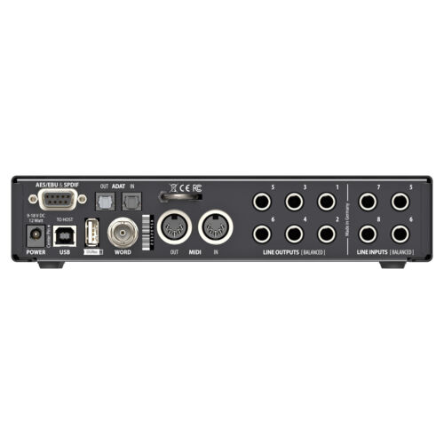 RME Fireface UCX II Audio-Interface + 2x keepdrum XLR-Kabel - Bild 4 von 5