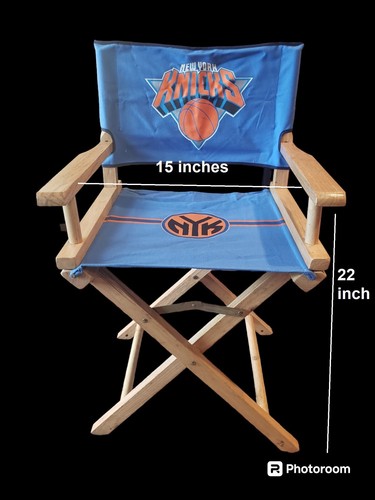 New York Knicks Youth Childrens Kids Director Chair - Picture 3 of 3