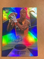 2015 Certified Signatures Mirror Blue #CSTD Titus Davis/50 - San Diego Chargers