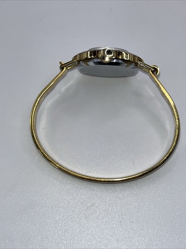 Bradley Mickey Mouse Watch Disney Swiss Made Rare Bangle Bracelet #10 Gold New - Picture 11 of 13