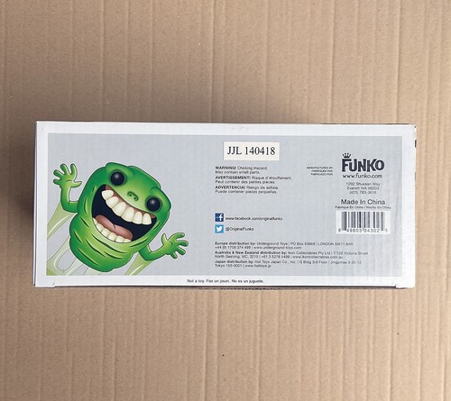 Funko Pop Cazafantasmas Dr Peter Venkman & Slimer Metálico Paquete de 2 + Protector - Imagen 6 de 6