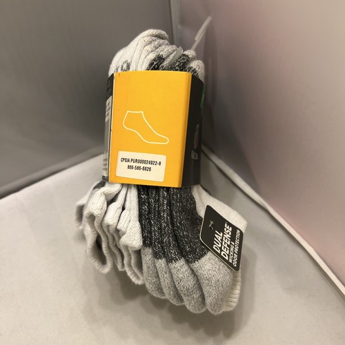 Fruit of the Loom Socks Boys Size 4.5-8.5 No Show White 10-Pack - Picture 4 of 12