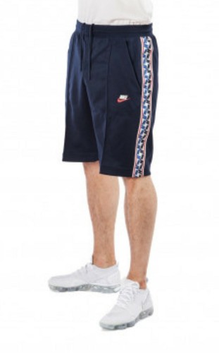 2017 NIKE SPORTSWEAR TAPED POLY SHORTS OBSIDIAN BLUE SAIL Sz XL AO0860 451 $70 - Picture 11 of 12