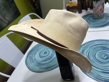Western straw, Size 7, Gr888 shape and fit, $49