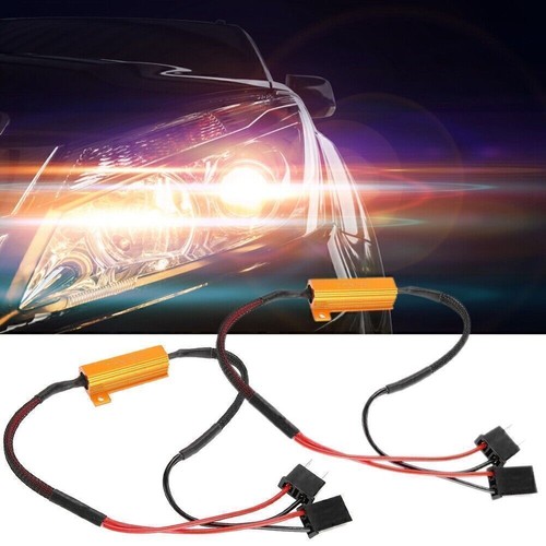 2X H7 LED Lastwiderstand Fehlerfrei Canbus Anti Flicker Decoder Kein Fehler! - Bild 6 von 13