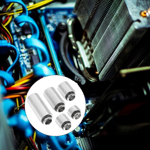 2 Sets Water-cooled Joints Pass-Through Fitting for Cooling Computer Accessory