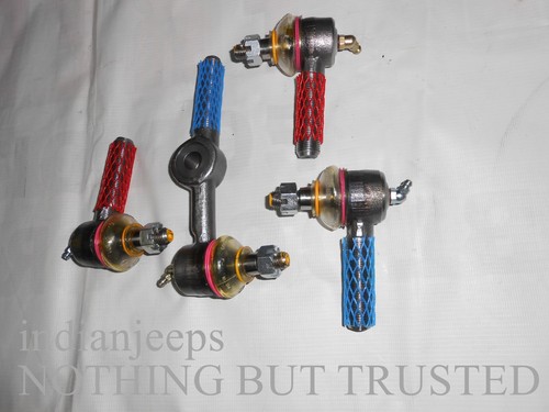 GENUINE TIE ROD END KIT JEEP MAHINDRA CJ340DP CJ540DP MM540DP LEFT HAND DRIVE - Picture 6 of 12